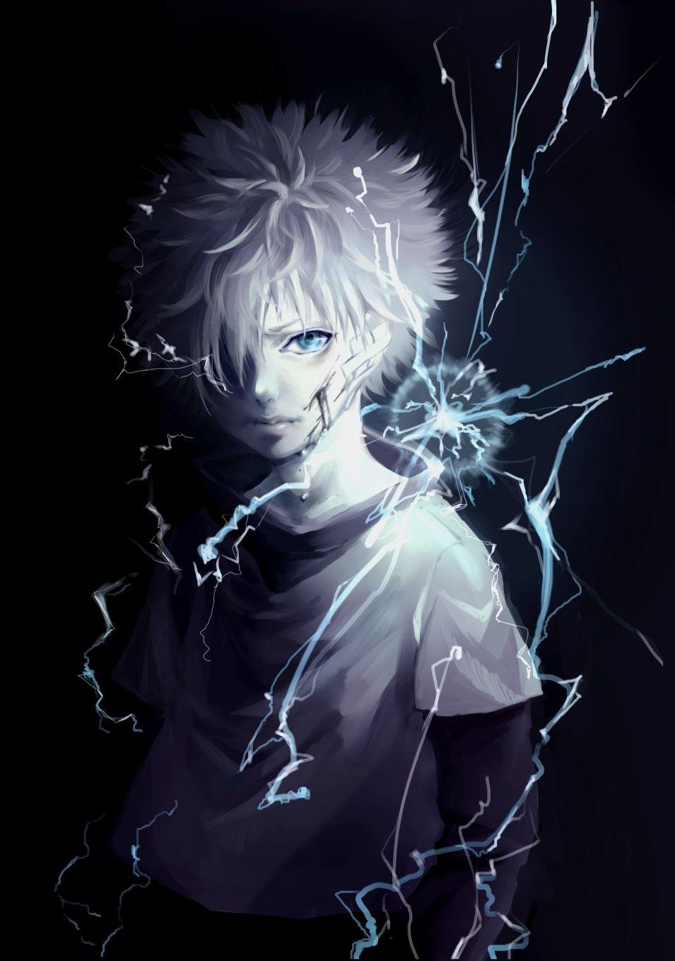 hunter x hunter killua wallpapers wallpaper cave on killua black wallpapers