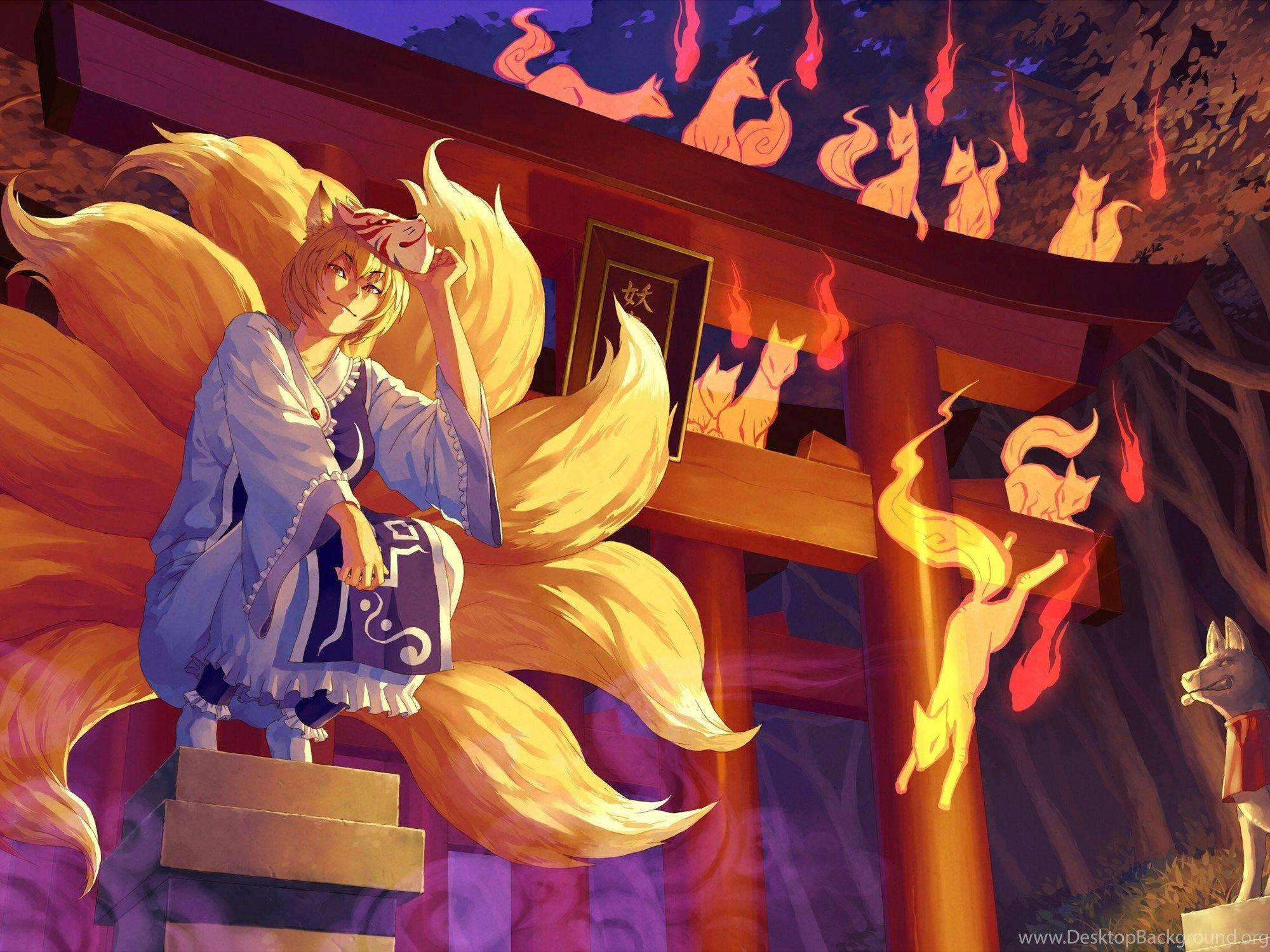 anime fox wallpapers wallpaper cave on anime fox wallpapers