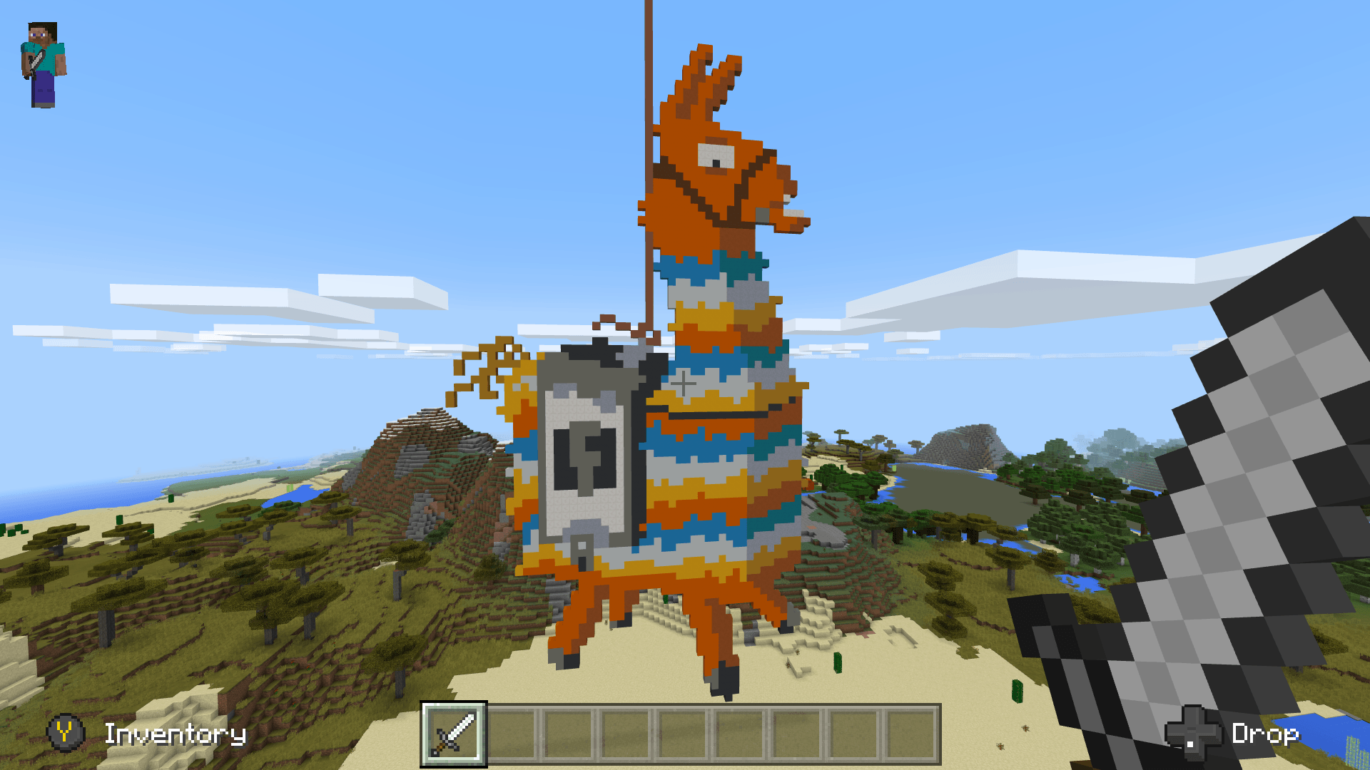 ultra hd fortnite llama wallpaper wallpaperfornite on minecraft llama wallpapers