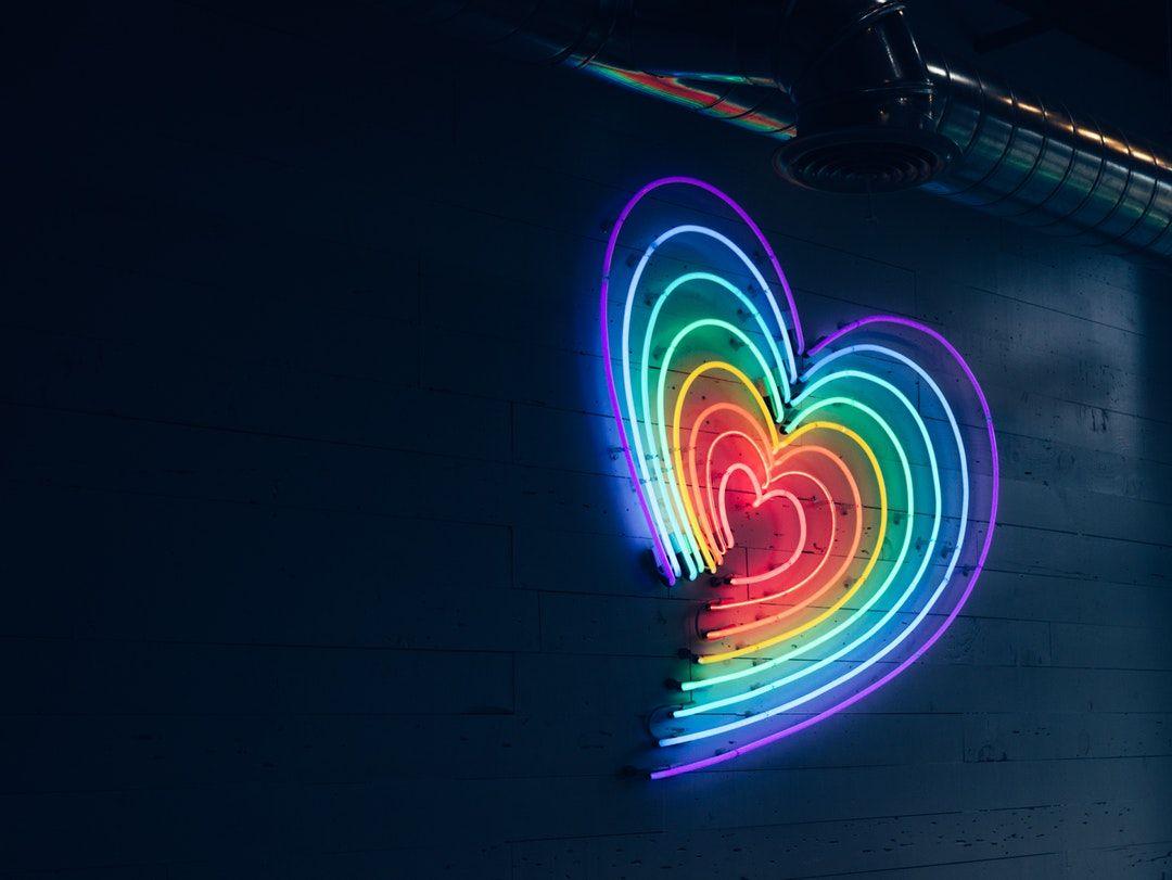 Rainbow 3d infinity led neon, creative neon, home neon sign,. LGBTQ Wallpapers - Wallpaper Cave