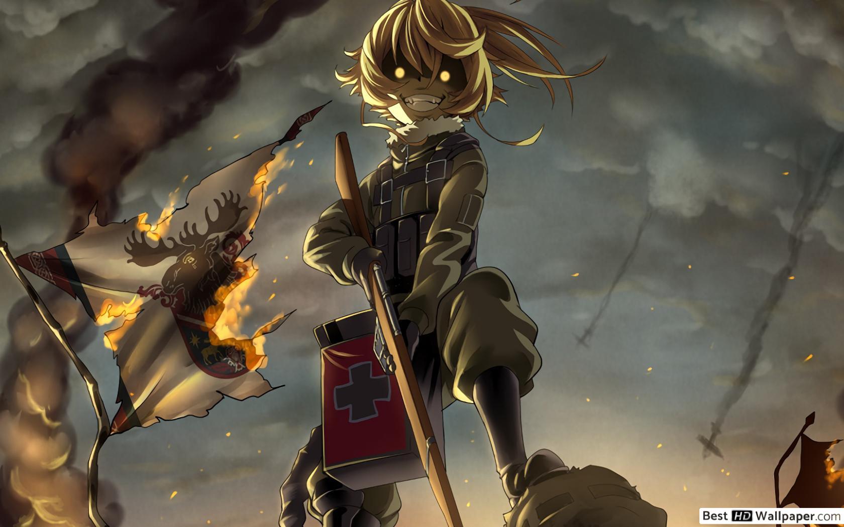 free download and printable of saga of tanya the evil on the saga of tanya the evil wallpapers