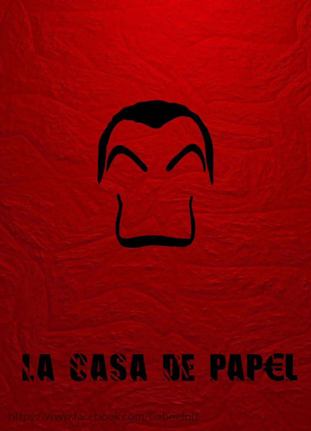 Angelanne La Casa De Papel Wallpaper Mask