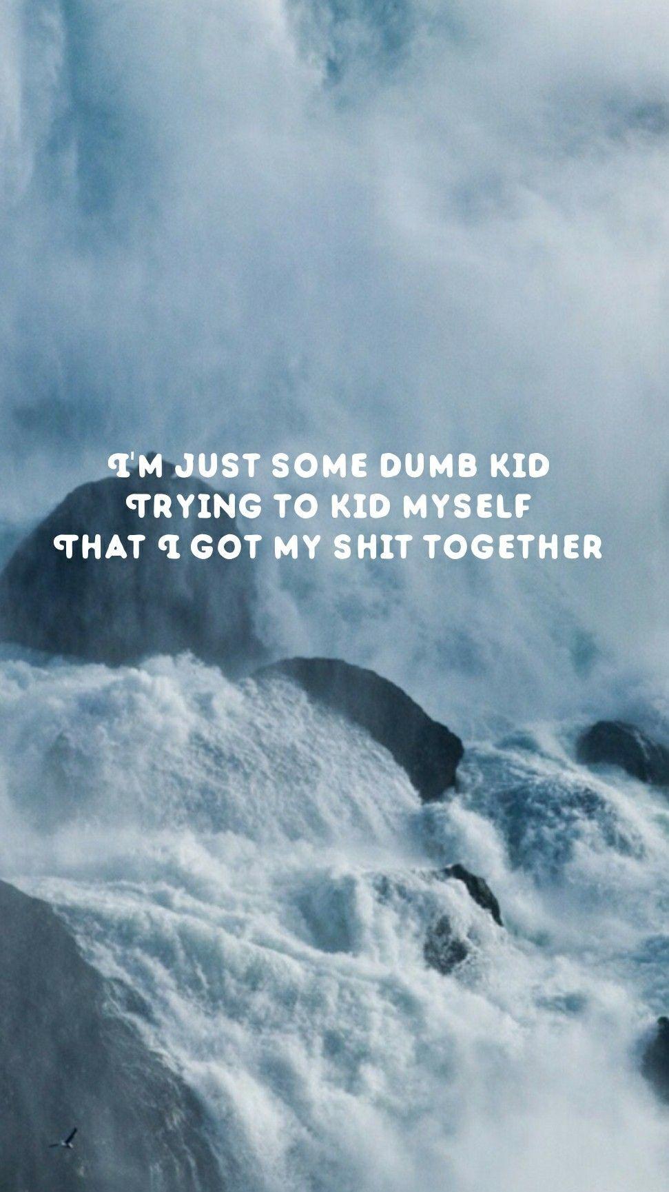 Every night in a different bed / the ceilings look the same / every . Lost Boy Wallpapers Wallpaper Cave