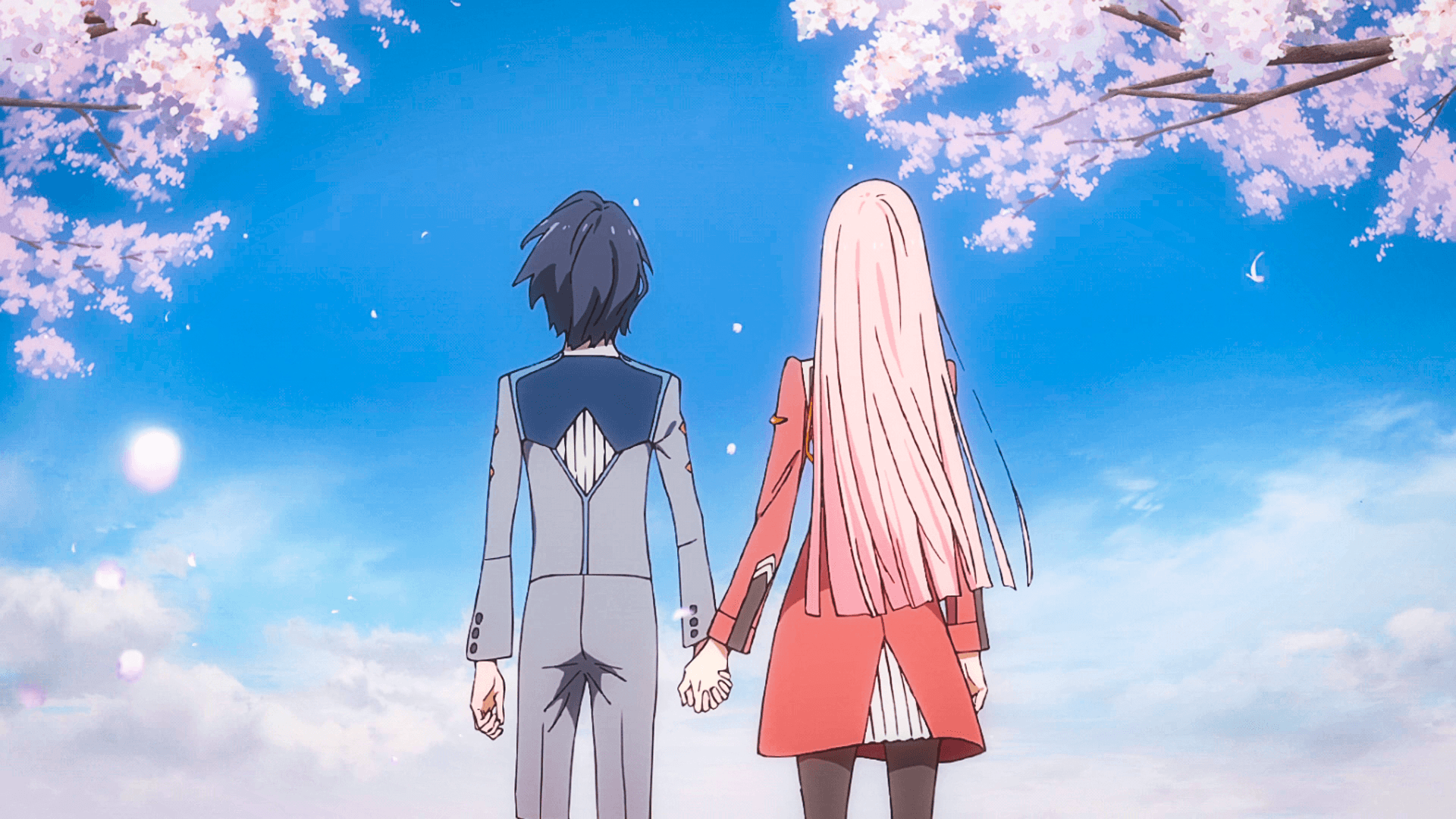 Hiro And Zero Two Wallpapers Wallpaper Cave