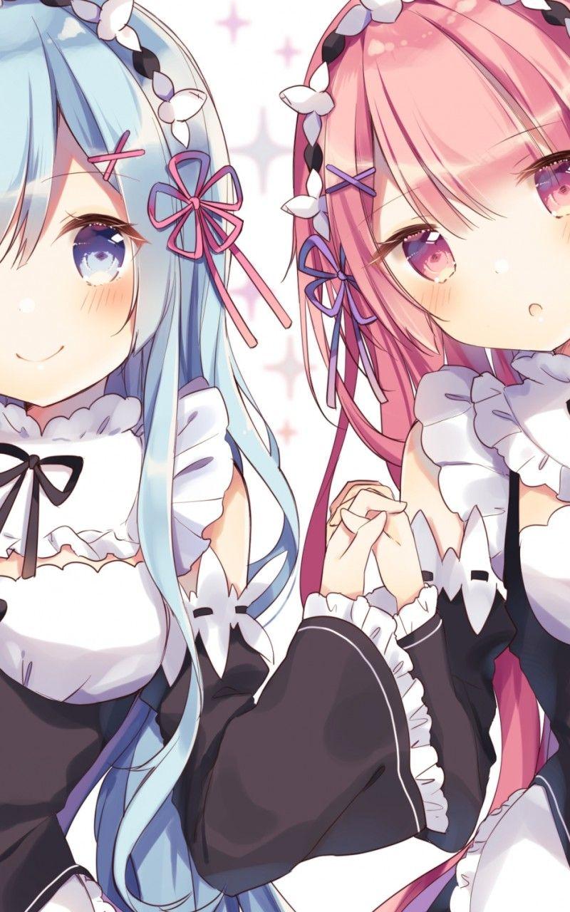 Cute wallpapers, girly wallpapers, anime wallpapers, otaku wallpapers, 4k wallpapers, re zero wallpapers, rem ram emilia wallpapers and other cute features . Ram And Rem Wallpapers - Wallpaper Cave