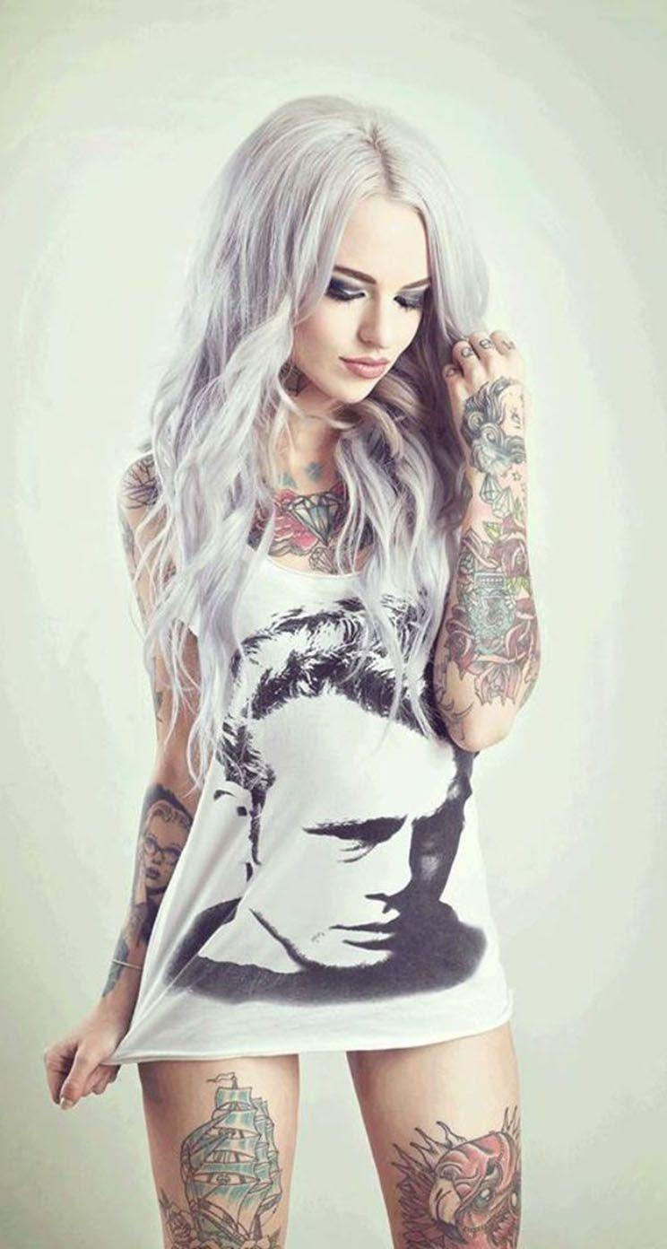 Iphone Tattoo Girl Wallpapers Wallpaper Cave