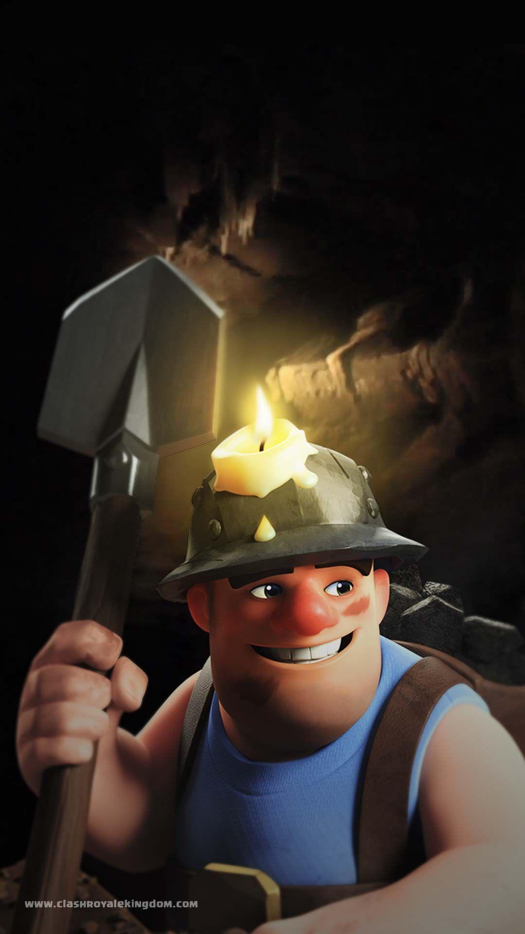miner clash royale wallpapers wallpaper cave on miner clash royale wallpapers