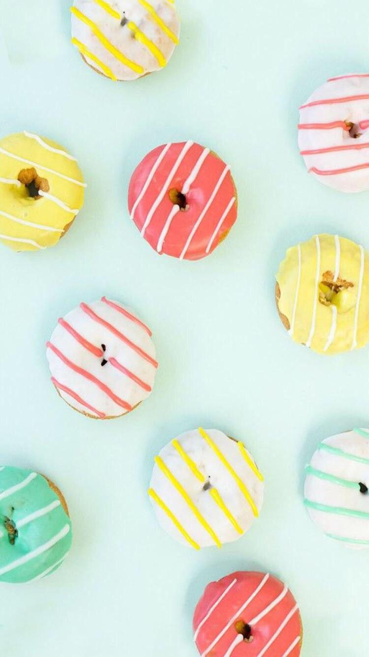 Check out this fantastic collection of cartoon donut wallpapers, with 30 cartoon donut background images for your desktop, phone or tablet. Cute Donut Iphone Wallpaper Iphone Wallpaper