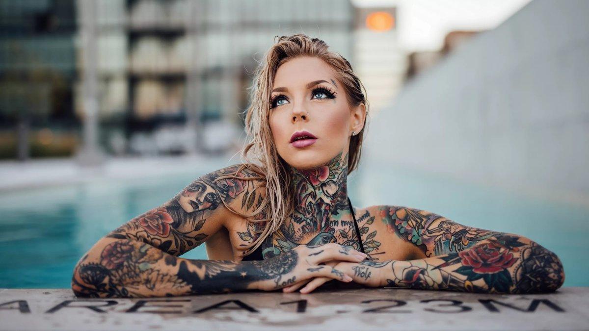 Tattoo Girl Wallpapers Wallpaper Cave