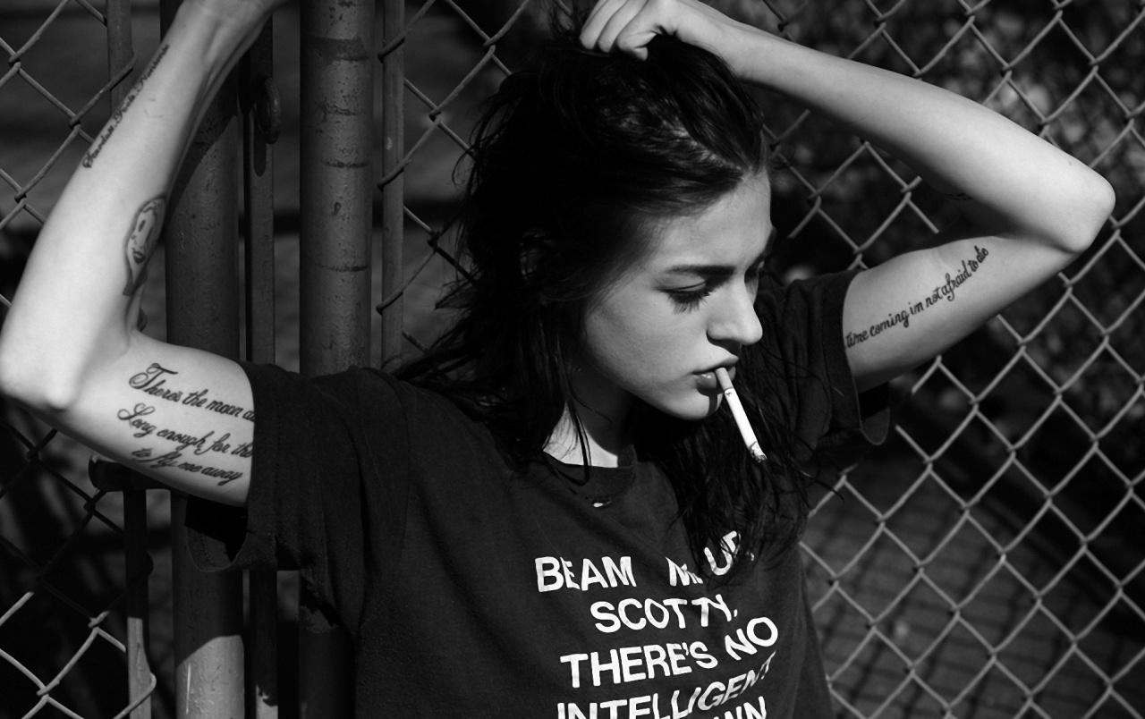 Tattoo Girl Wallpapers Wallpaper Cave