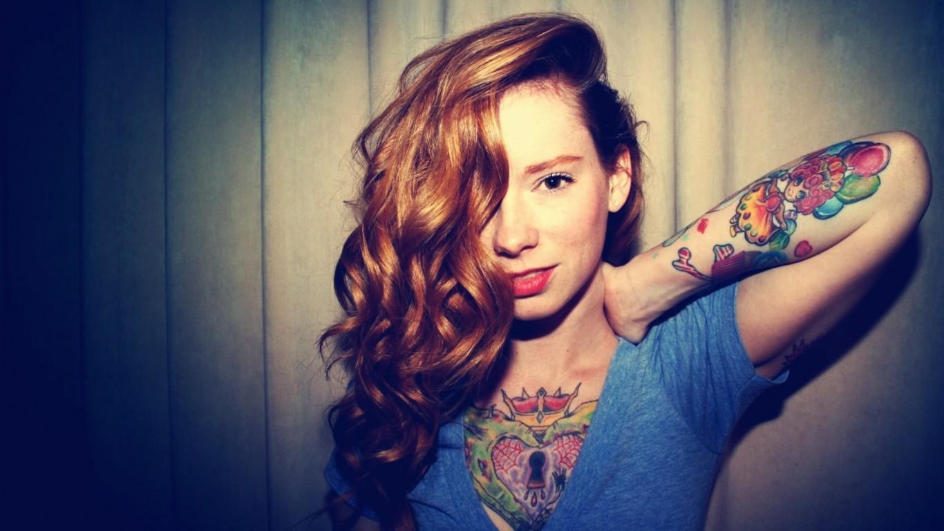 Tattoo Girl Wallpapers Wallpaper Cave