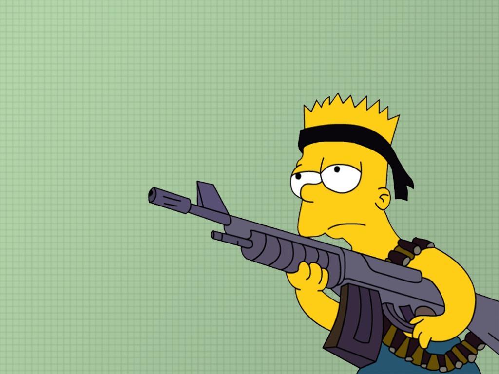 gangster bart wallpapers wallpaper cave on gangster bart simpson wallpapers