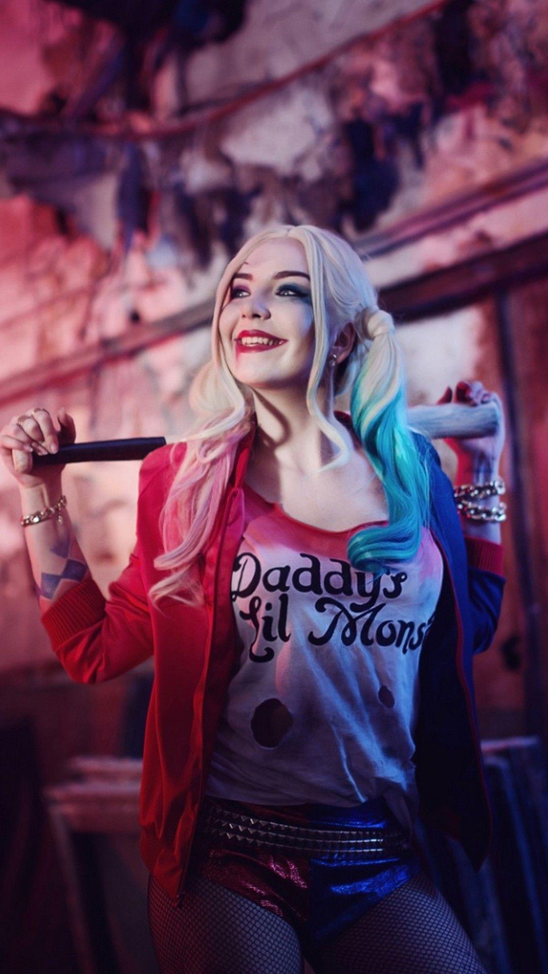 Get female joker lock screen hd and give to your phone harley quinn and . Joker And Harley Phone Wallpapers Wallpaper Cave