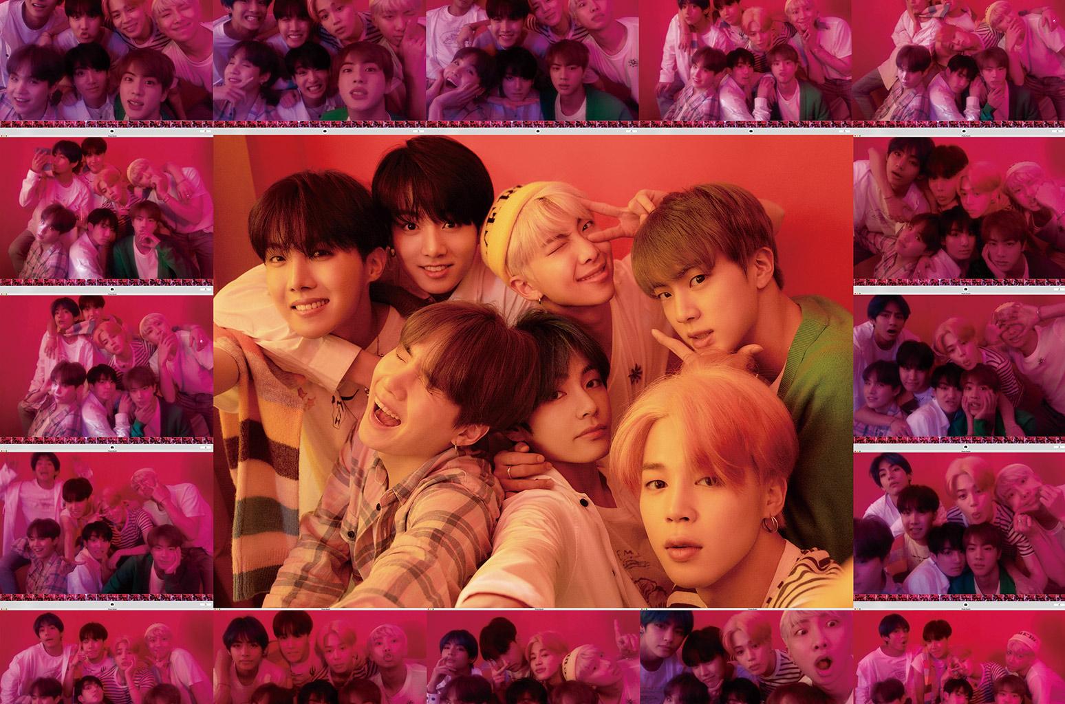 Bts Boy With Luv Desktop Wallpapers Wallpaper Cave