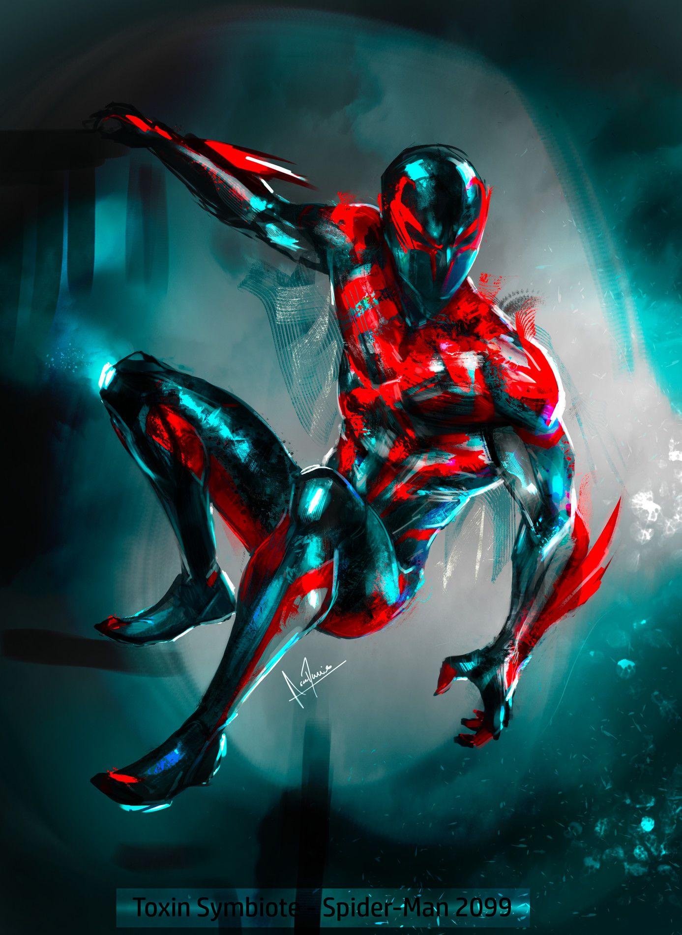 spiderman 2099 white suit wallpapers wallpaper cave on spider man 2099 white suit wallpapers