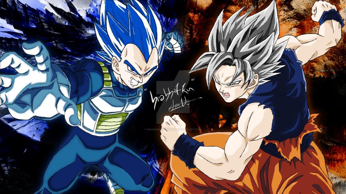 Goku and vegeta ultra instinct wallpapers