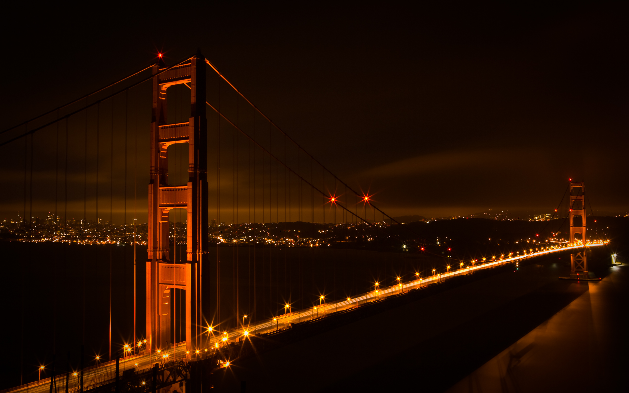 Scarica Gratis immagini Golden Gate Bridge Evening San Francisco Wallpapers Wallpaper Cave il piu cool da parte di