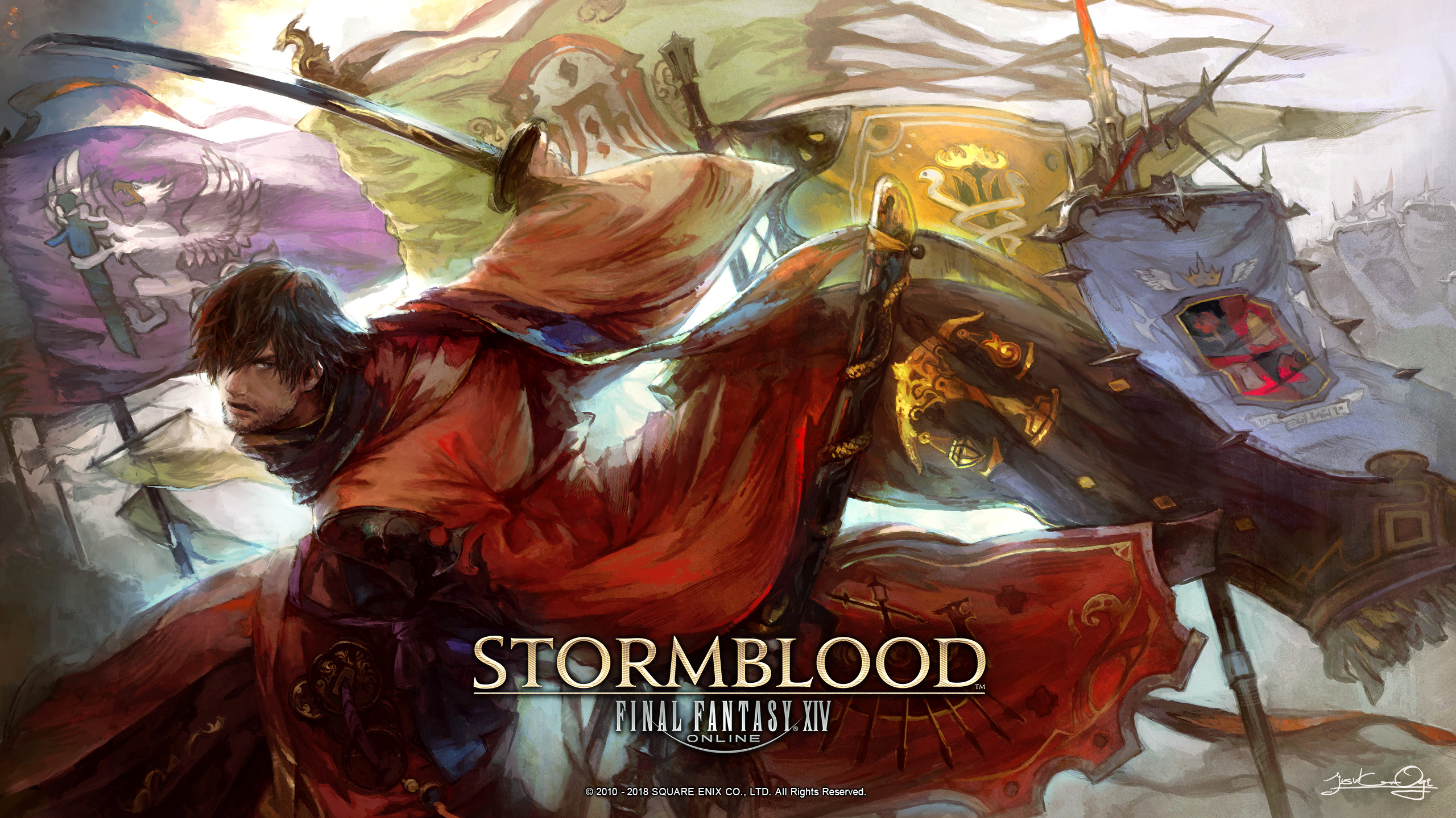 At the end of final fantasy xiv 1.0, . Final Fantasy XIV: Stormblood Wallpapers - Wallpaper Cave