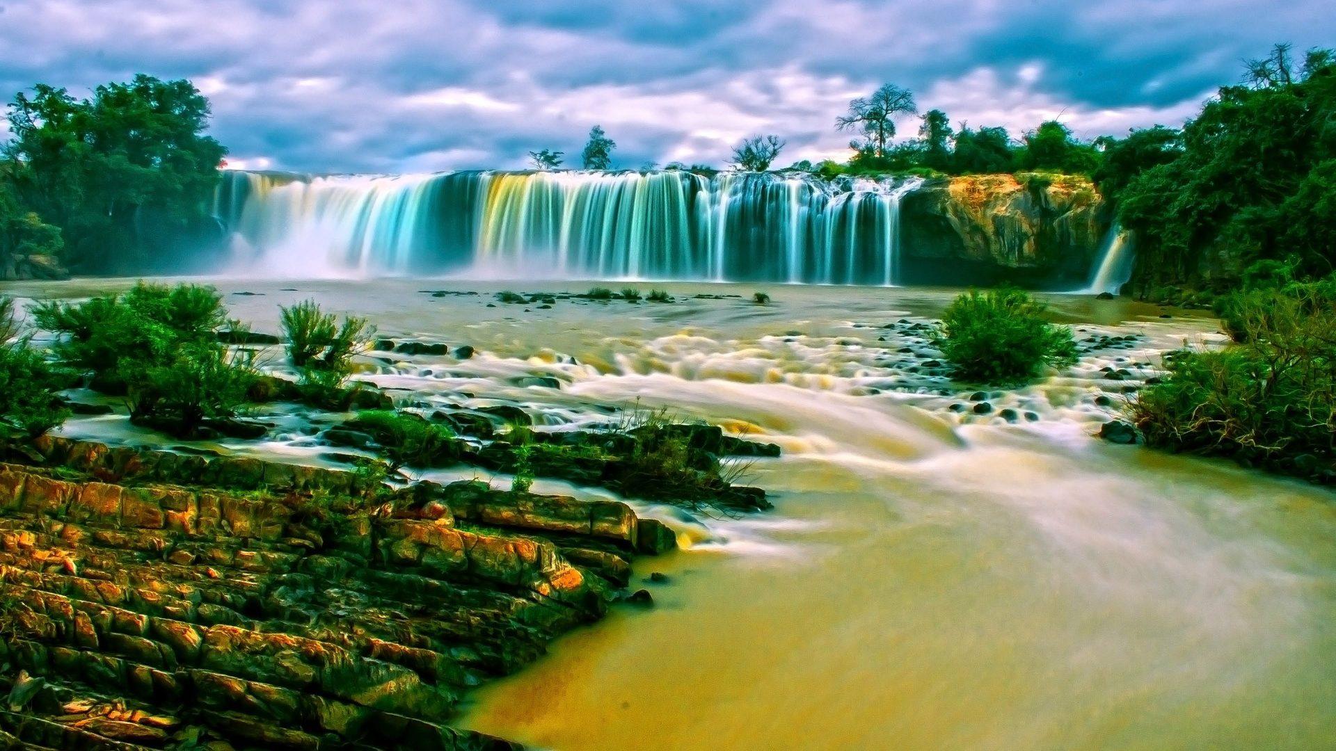Waterfall Paradise Wallpapers - Wallpaper Cave