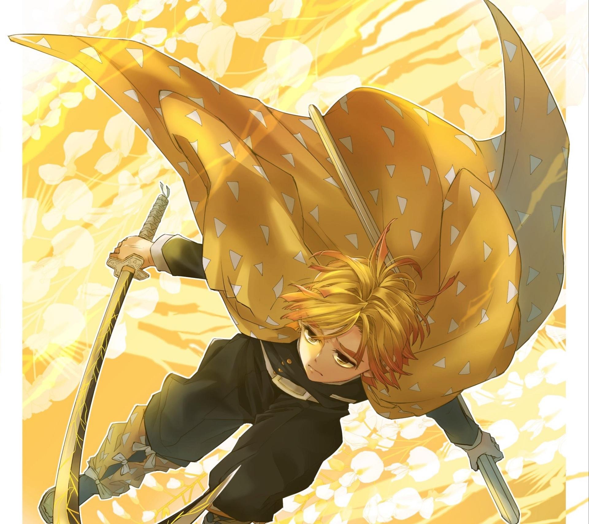 Zenitsu Agatsuma Wallpapers Wallpaper Cave