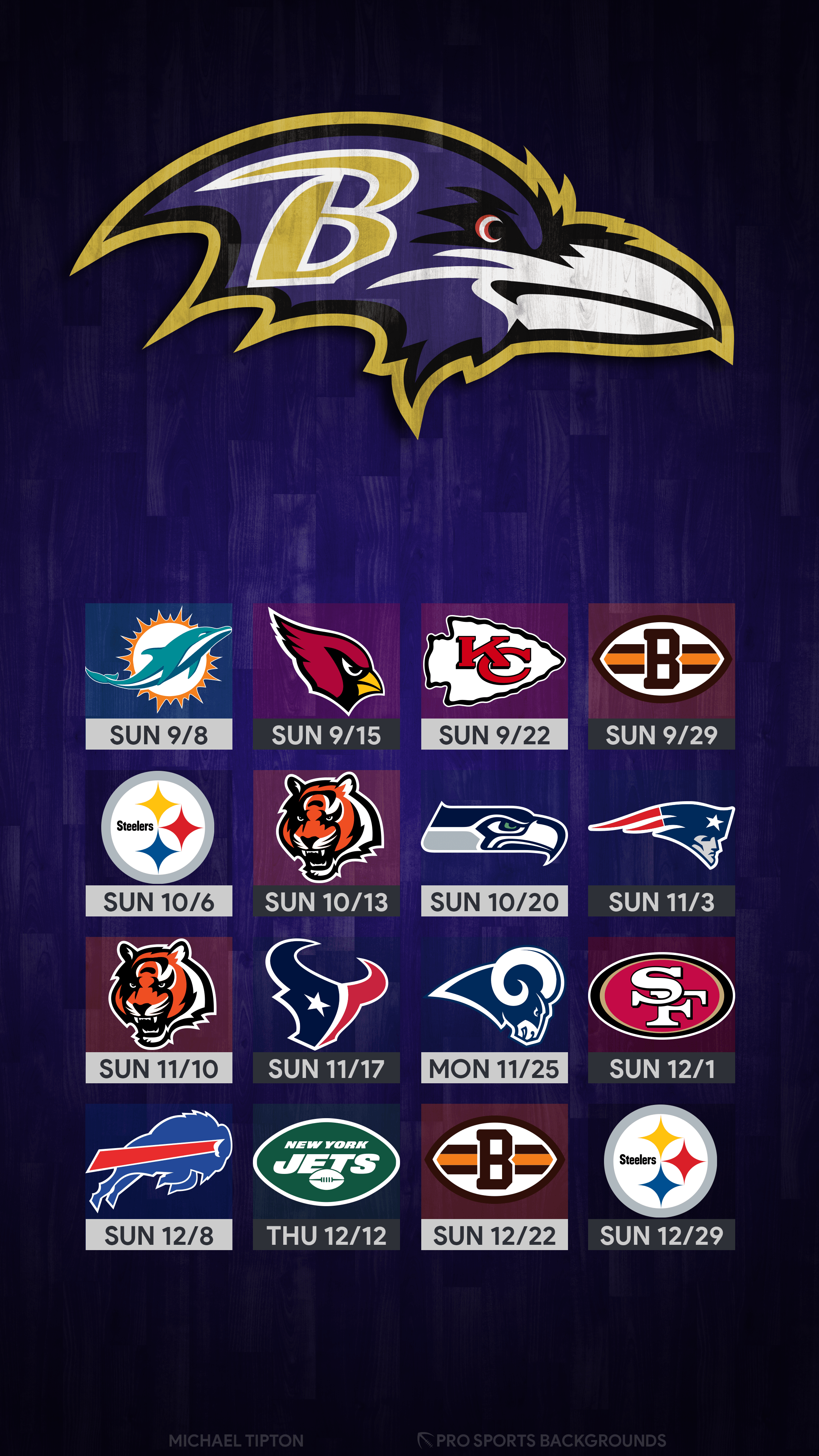 Baltimore ravens 2019 wallpapers