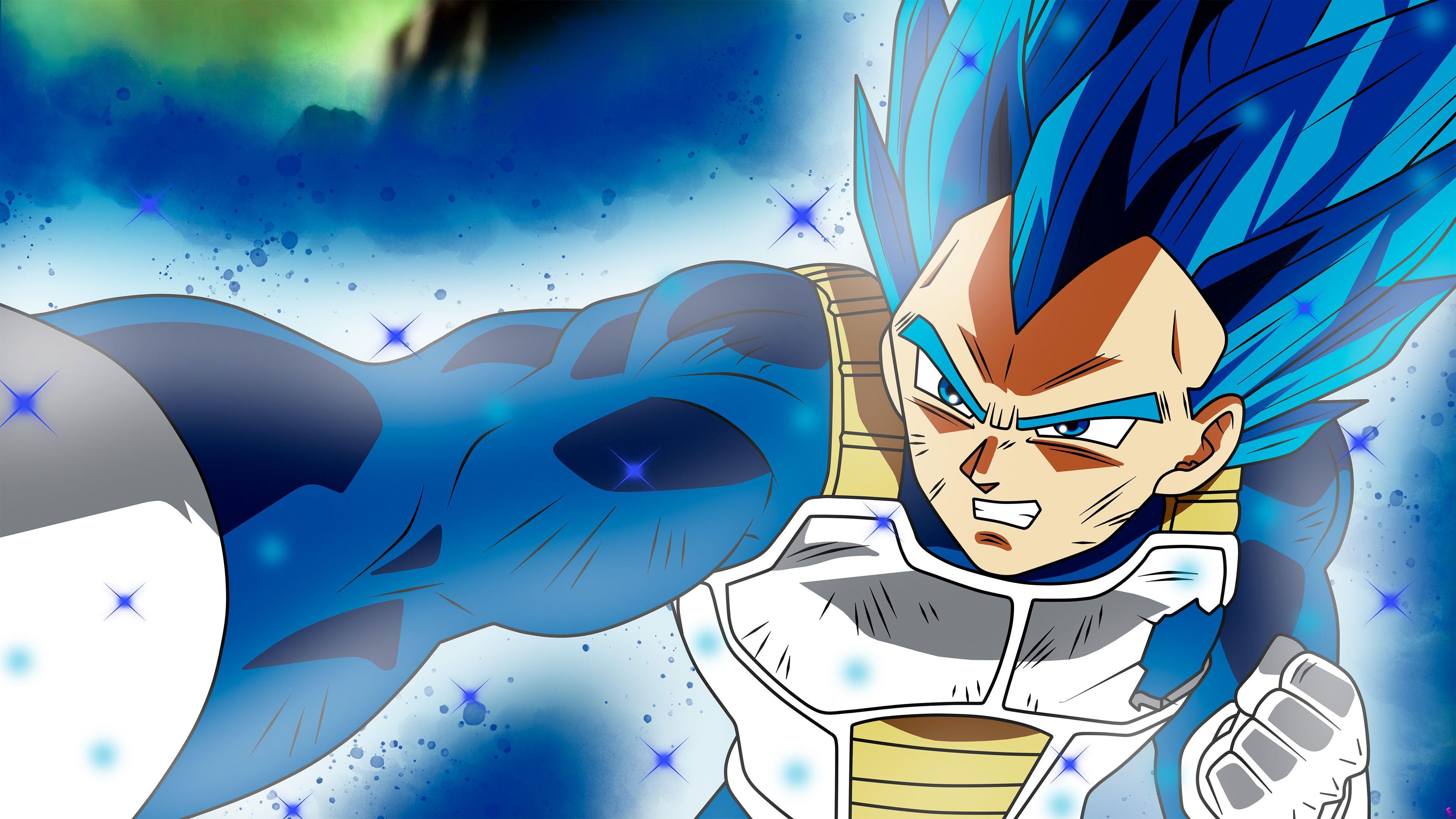 Vegeta Super Saiyan Blue Evolution Wallpapers Wallpaper Cave