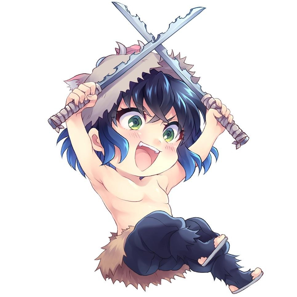 Inosuke Hashibira Kimetsu No Yaiba Wallpapers Wallpaper Cave