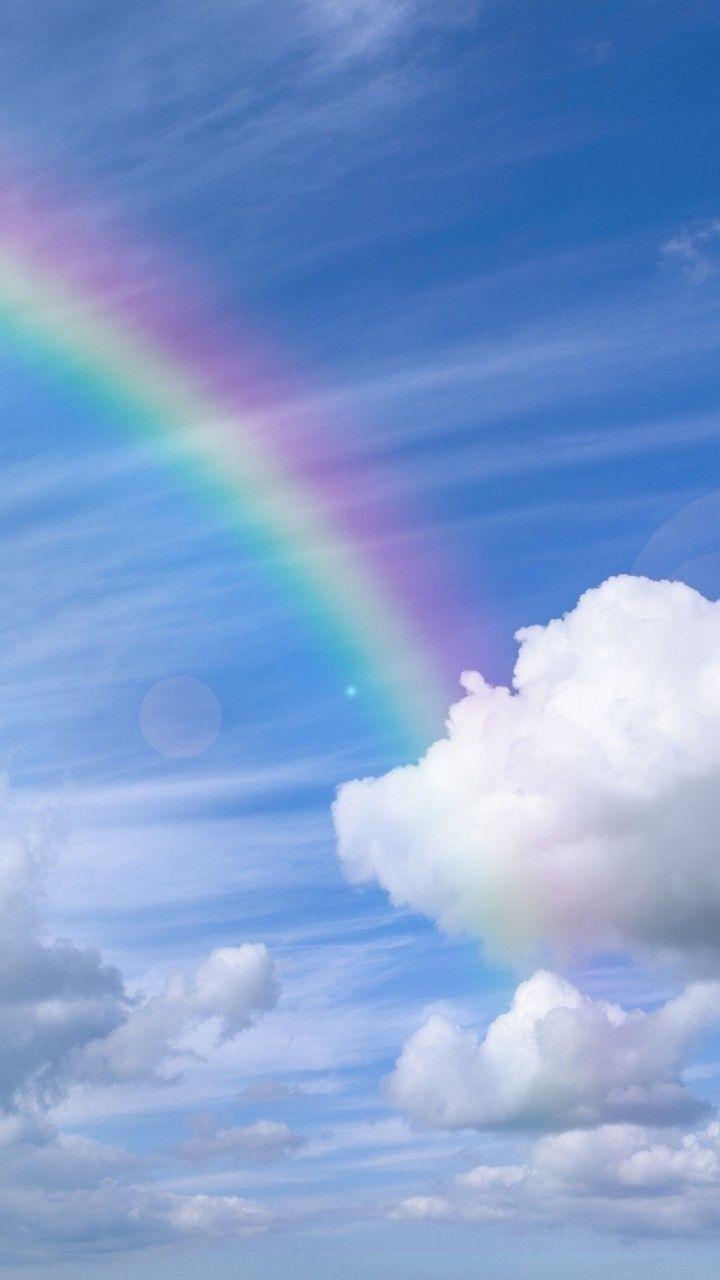 You can also upload and share your favorite beautiful rainbow and sky . Blue Sky Rainbow Wallpapers Wallpaper Cave