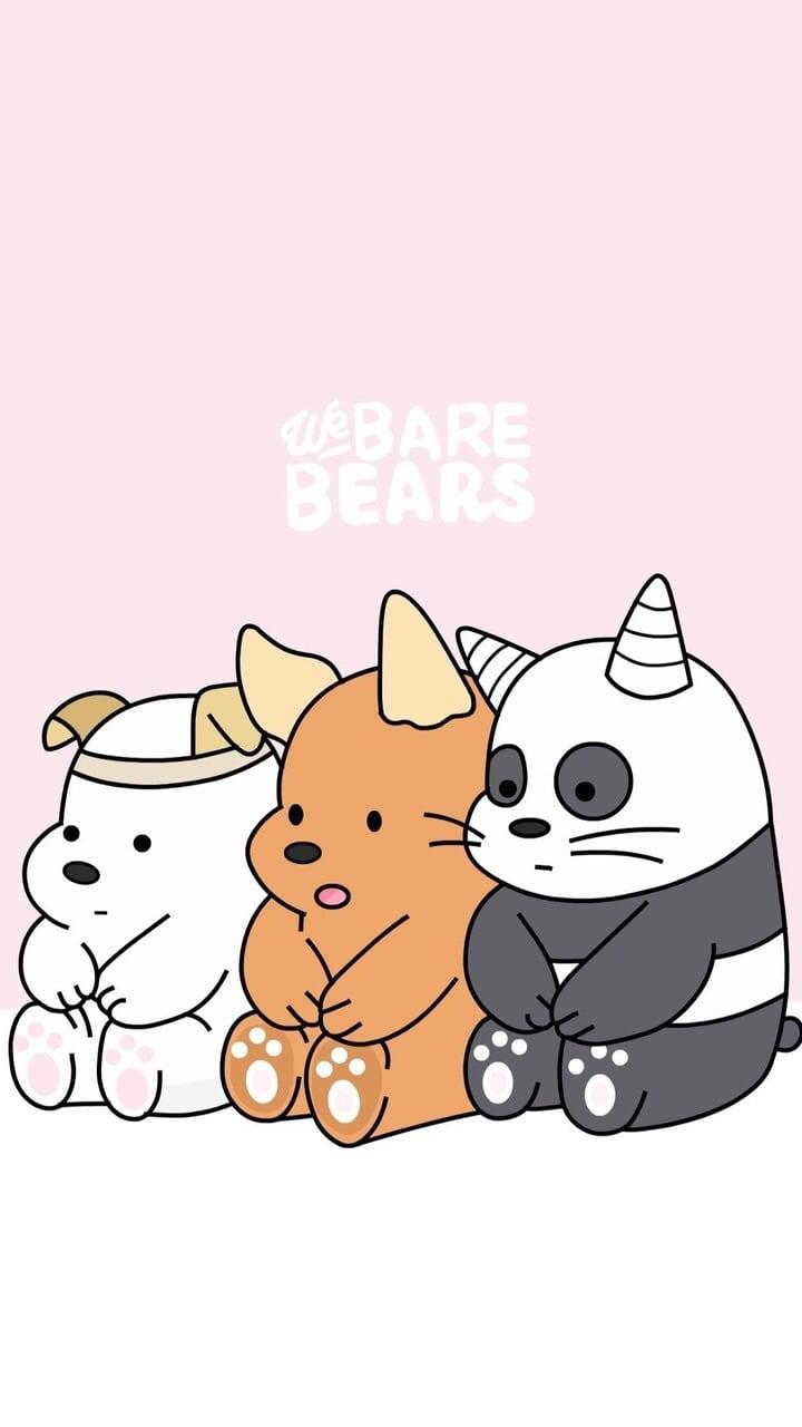Cute Iphone We Bare Bears Wallpapers Wallpaper Cave