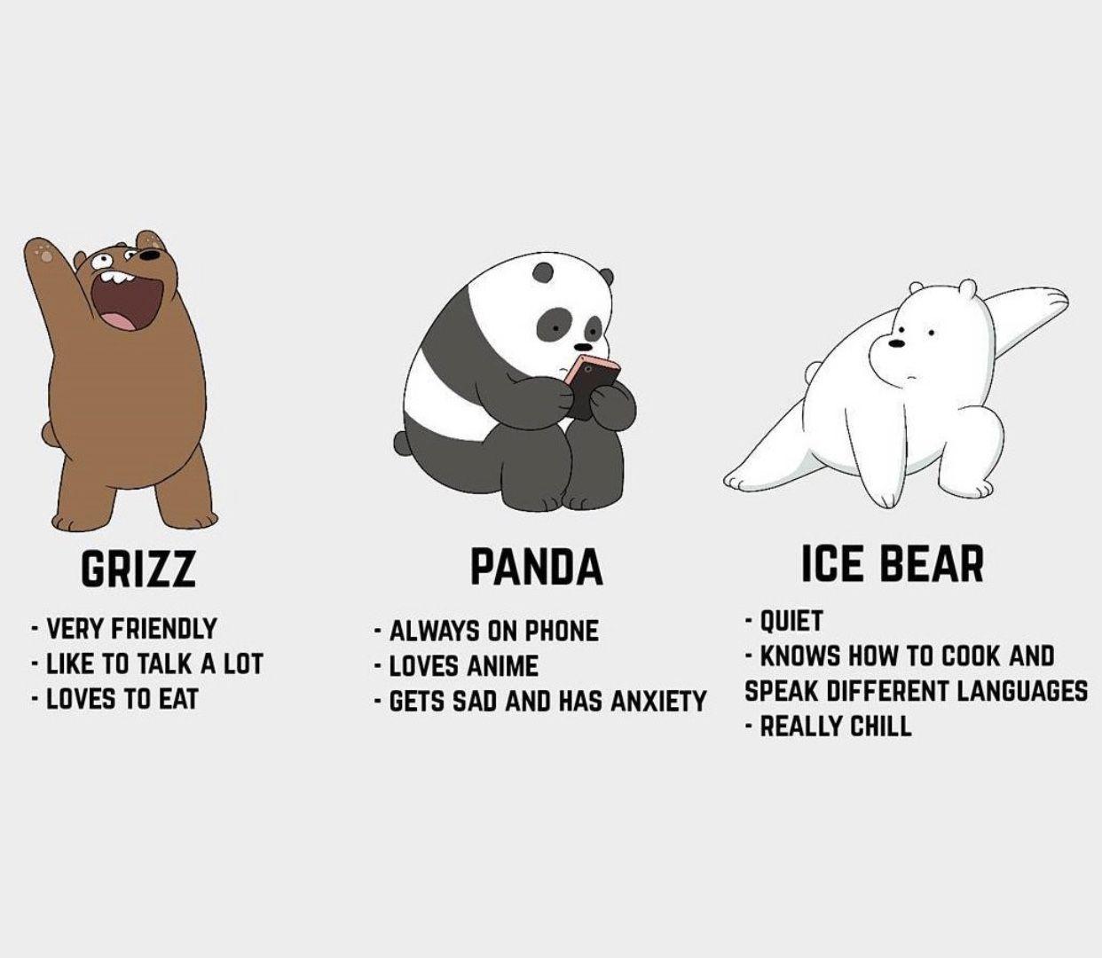 Grizzly We Bare Bears Wallpapers Wallpaper Cave