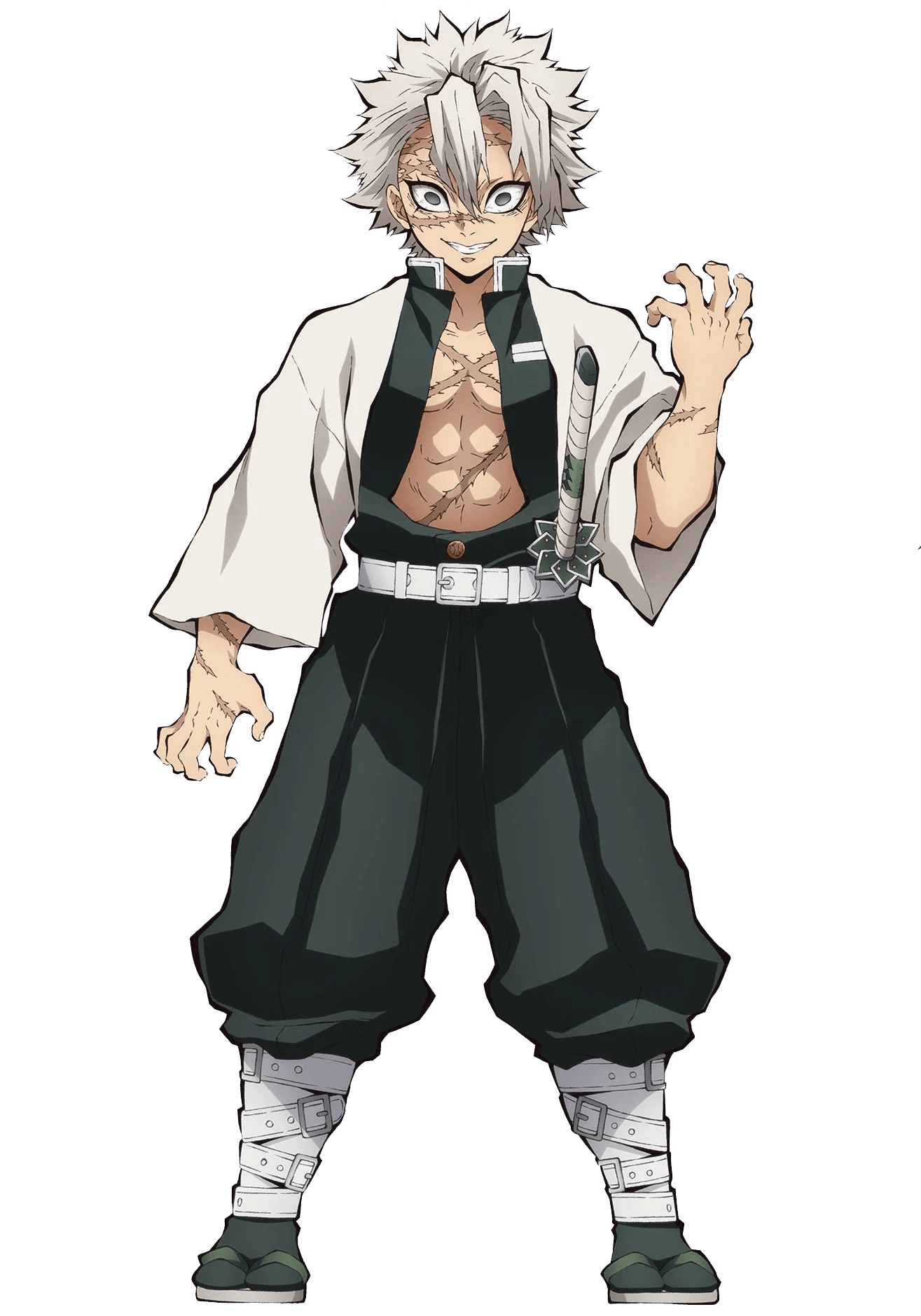 Sanemi naked and untamed - The wild side of the Hashira