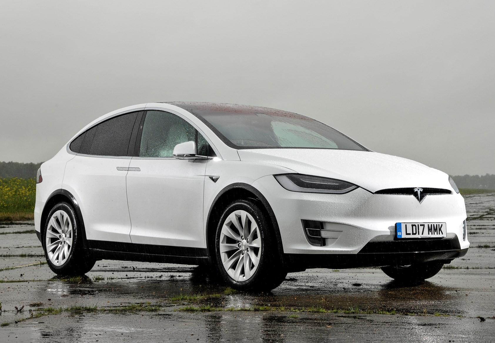 Tesla model x suv electric car wallpapers