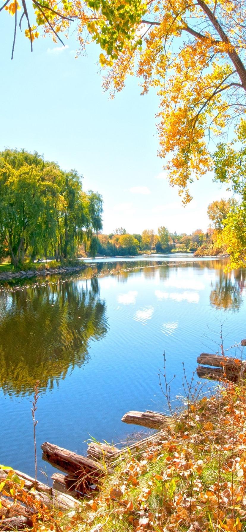 Bench Riverside Wallpapers - Wallpaper Cave