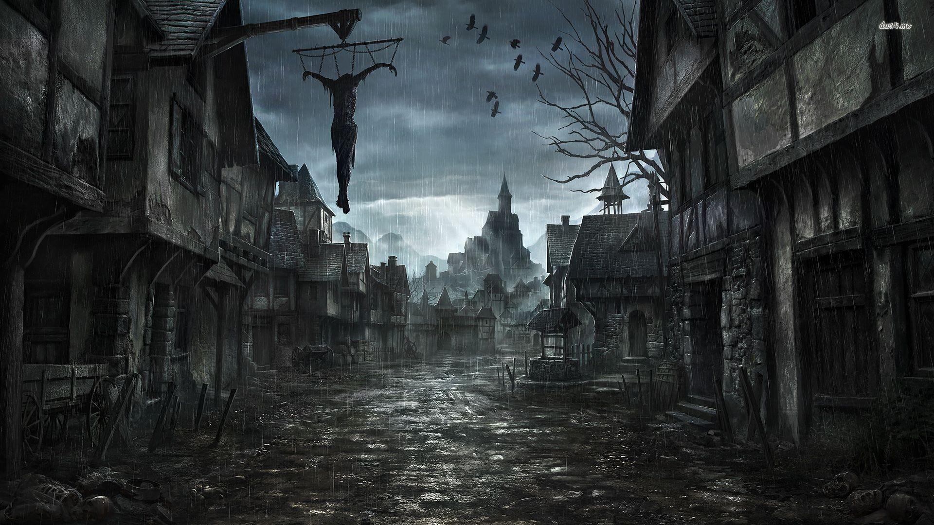 Whether you cover an entire room or a single wall, wallpaper will update your space and tie your home's look. Horror Halloween Wallpapers Wallpaper Cave