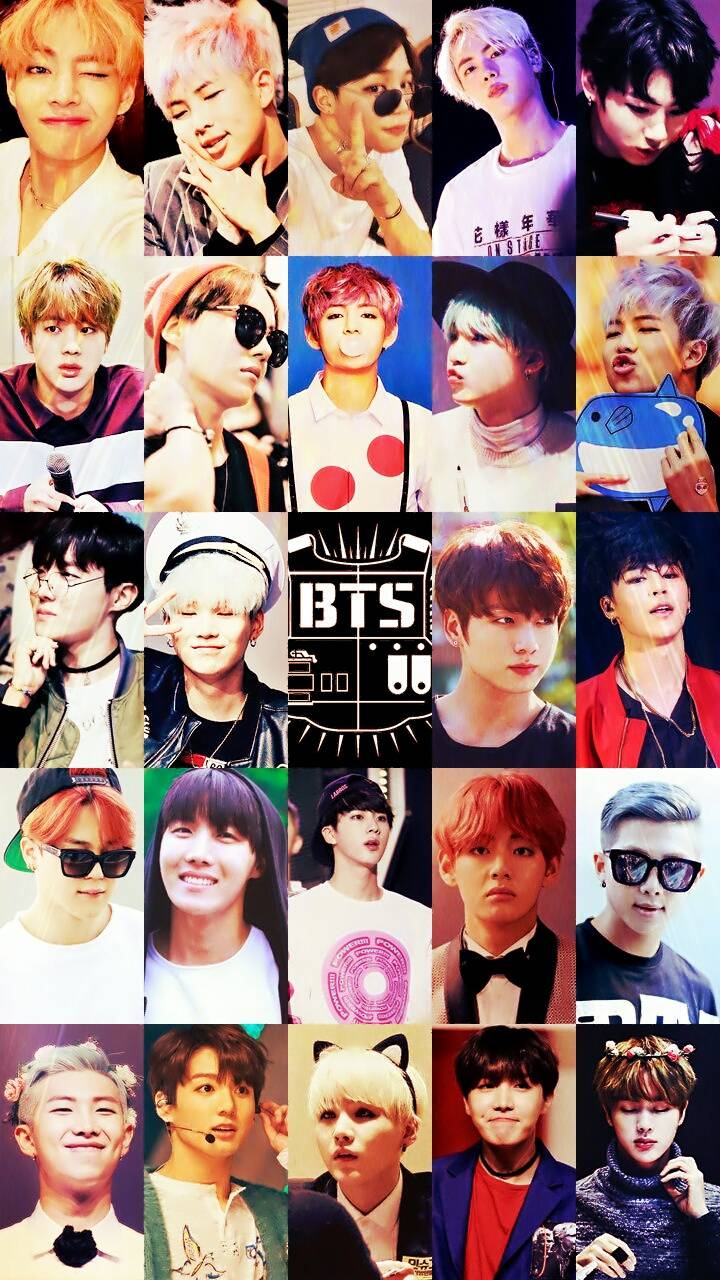 bts collage wallpapers wallpaper cave on bts collage wallpapers