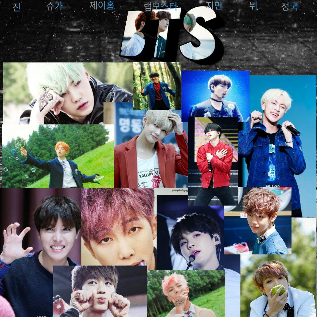 bts collage wallpapers wallpaper cave on bts collage wallpapers