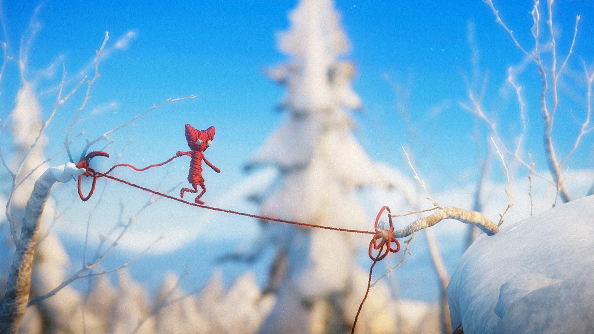 Unravel yarny wallpapers