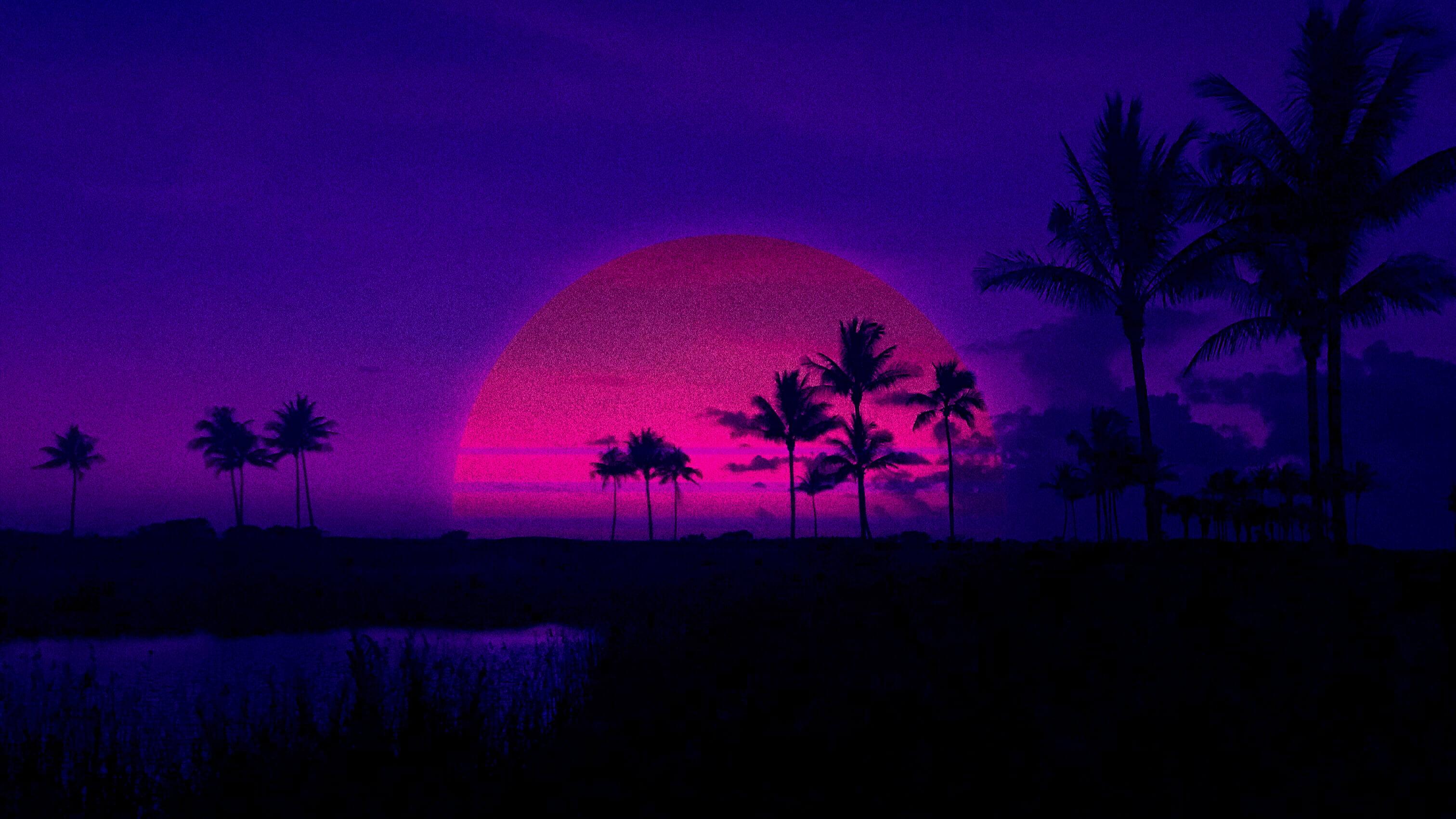 Transparent background orange aesthetic png, png download is free transparent png image. Neon Sunset Wallpapers - Wallpaper Cave