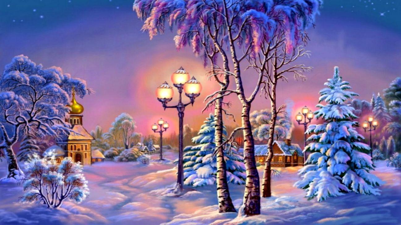 Christmas church wallpapers