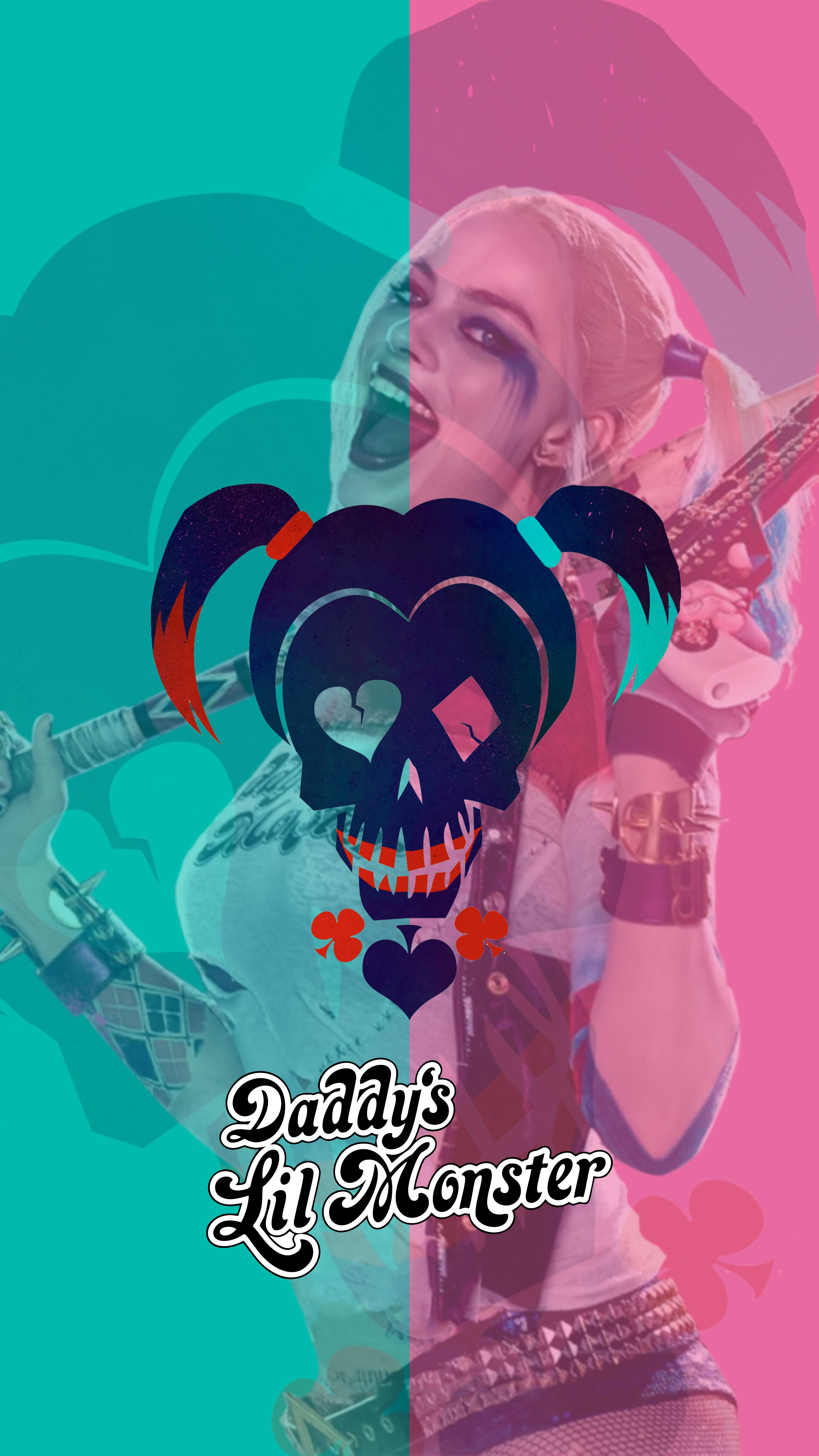Harley Quinn Daddy S Lil Monster Wallpapers Wallpaper Cave