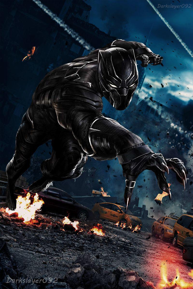 Black Panther Android Wallpapers Wallpaper Cave