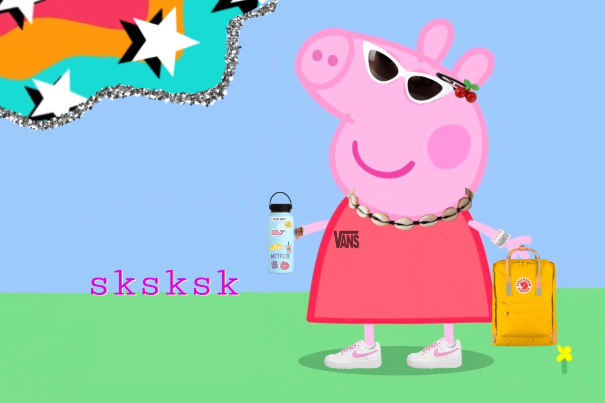 vsco girl peppa pig wallpapers wallpaper cave on vsco peppa wallpapers
