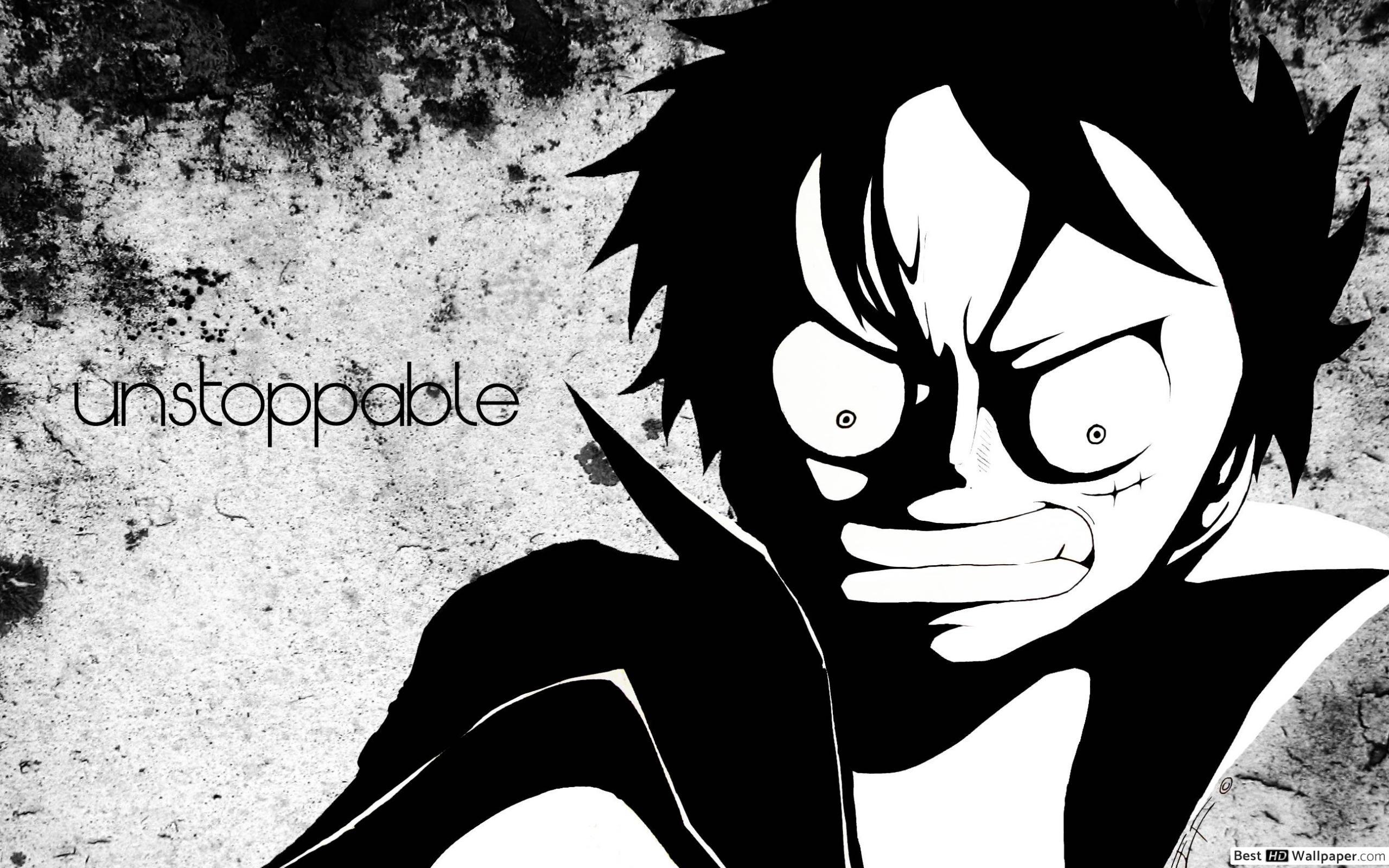 Monkey D Luffy Wanted Hd Black Amoled Wallpapers Wallpaper Cave