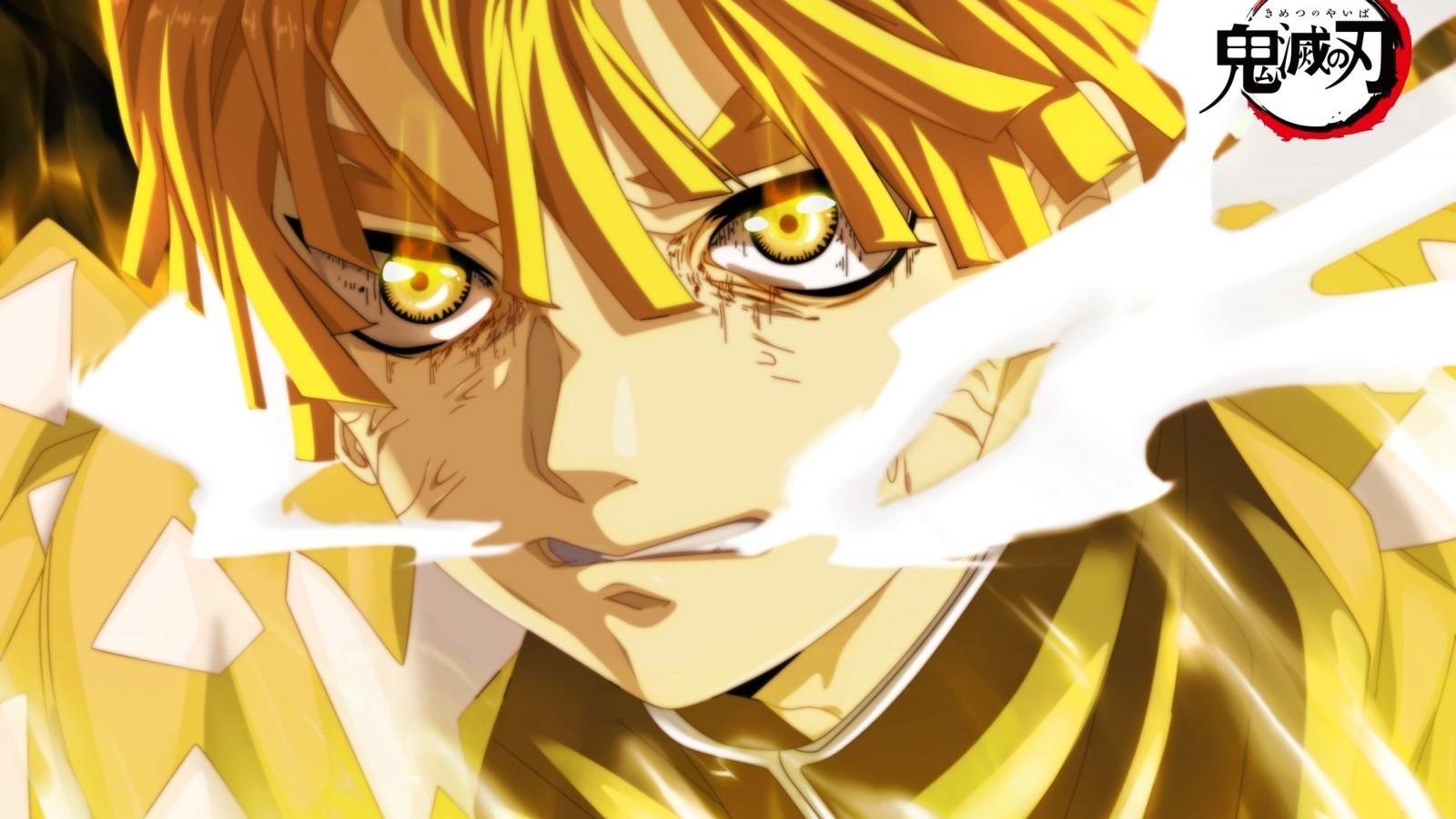 Zenitsu Agatsuma Kimetsu No Yaiba Wallpapers Wallpaper Cave