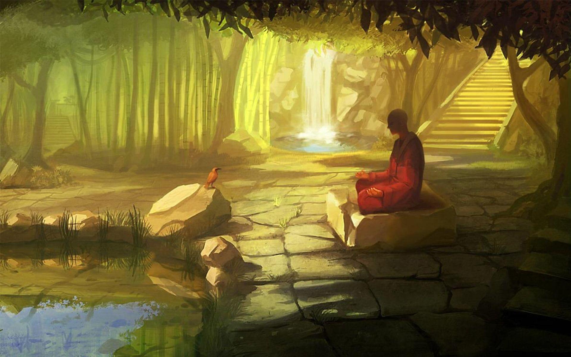 anime meditation wallpapers wallpaper cave on meditation anime wallpapers