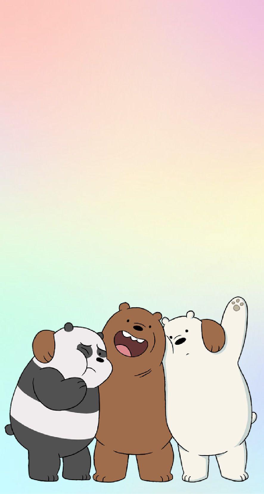 We Bare Bears Hd Phone Wallpapers Wallpaper Cave
