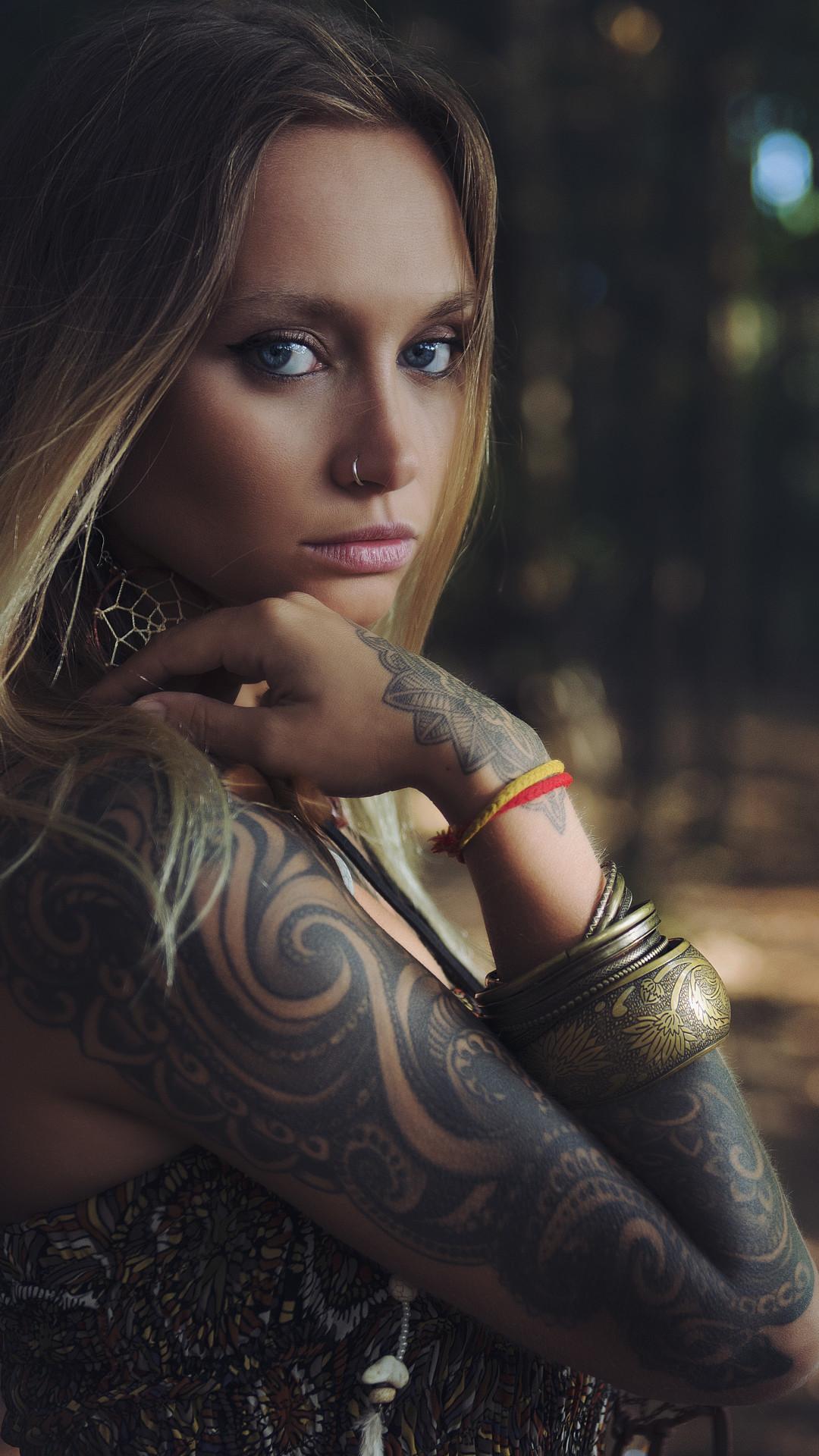 Iphone Tattoo Girl Wallpapers Wallpaper Cave