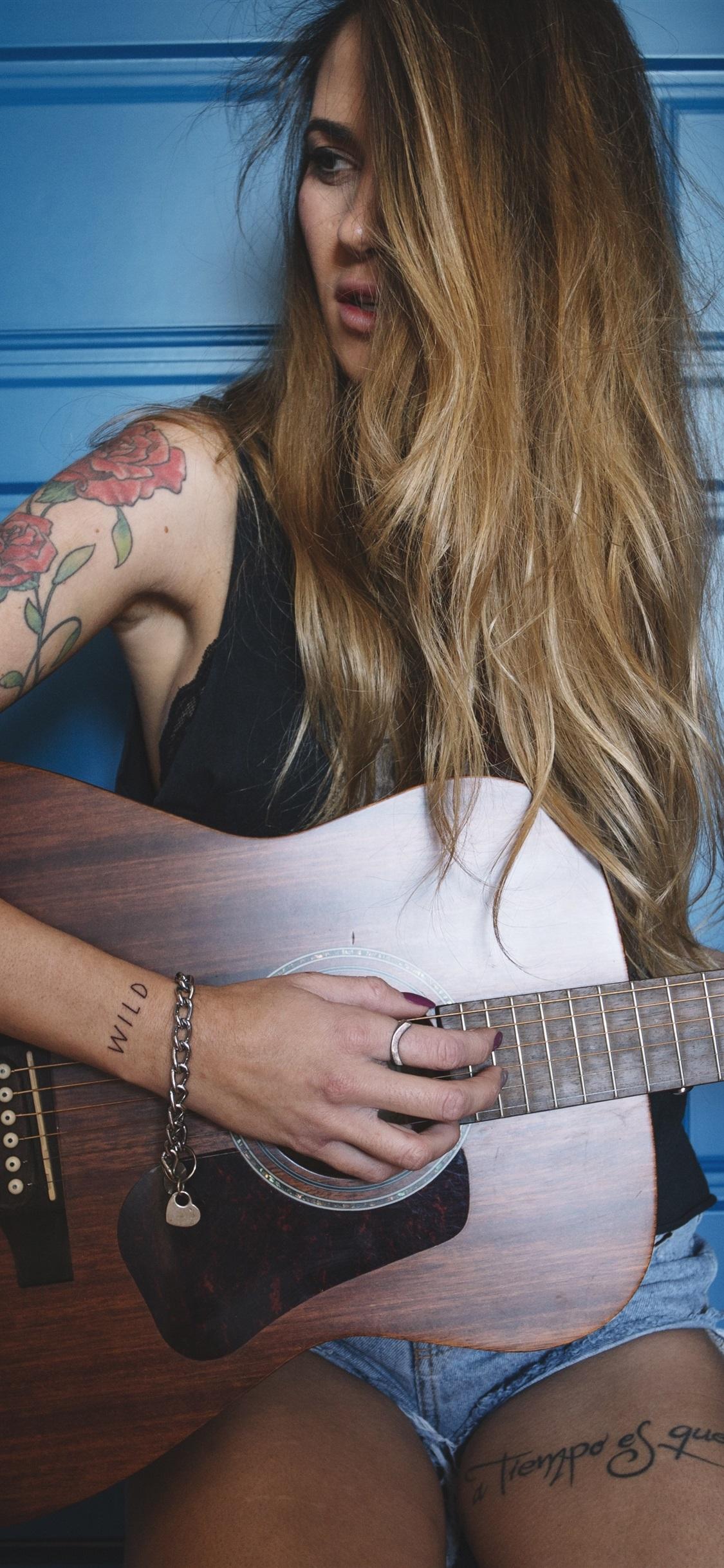 Iphone Tattoo Girl Wallpapers Wallpaper Cave