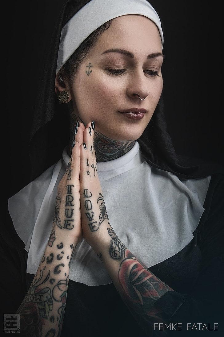 Iphone Tattoo Girl Wallpapers Wallpaper Cave