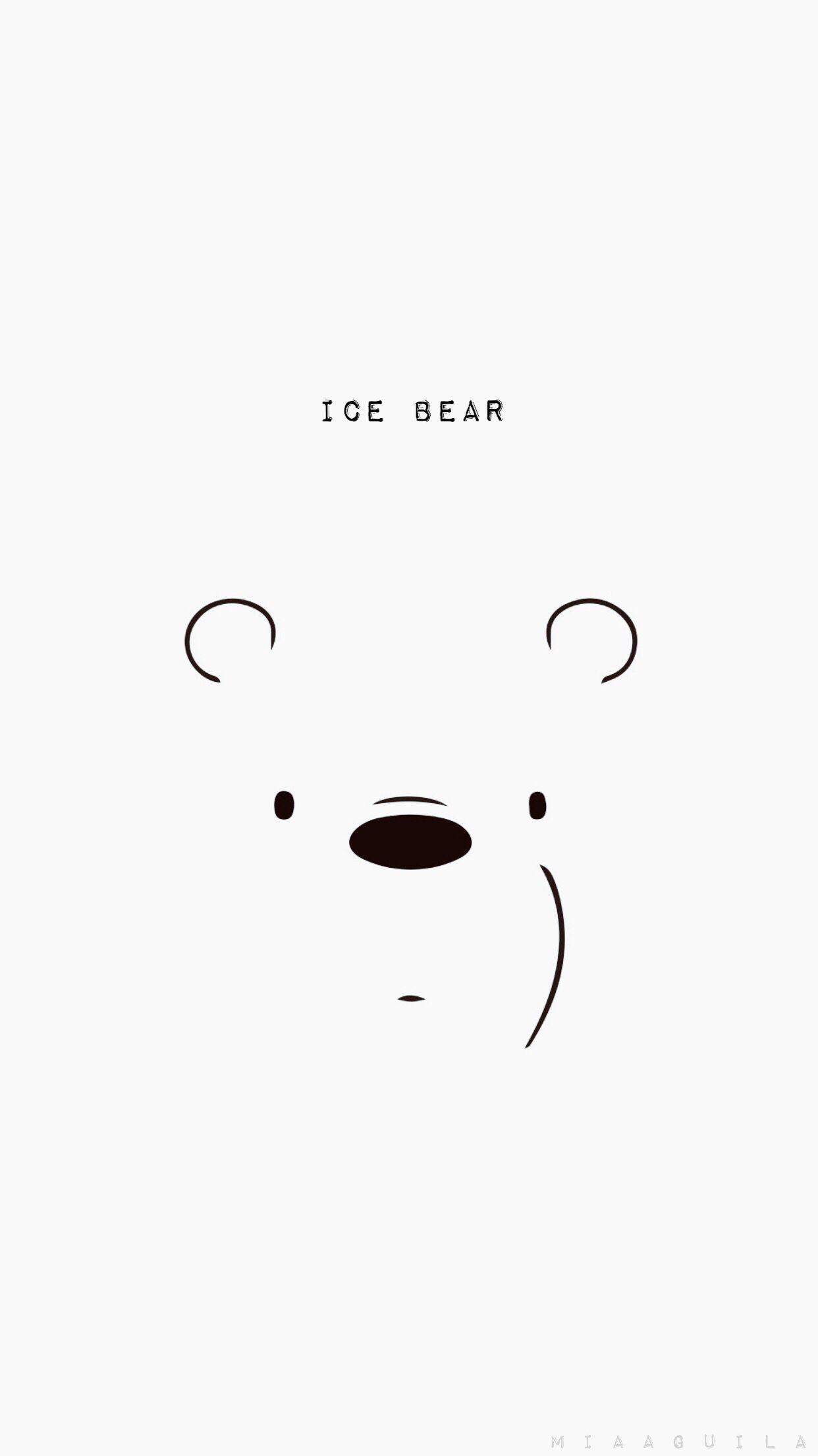 We Bare Bears Mobile Ice Bear Wallpapers Wallpaper Cave